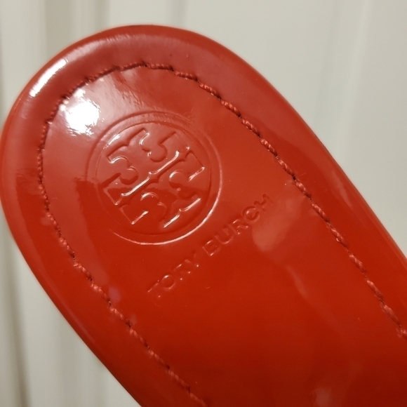 EC Tory Burch Miller Rainbow Stripe Sandals Size 7.5M - Picture 10 of 15